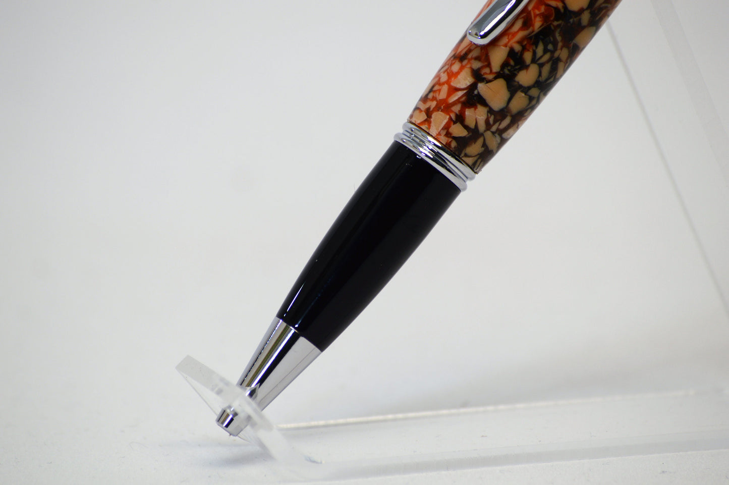 Handcrafted Pen Made From Oklahoma State Boone Pickens Plastic Stadium Seats