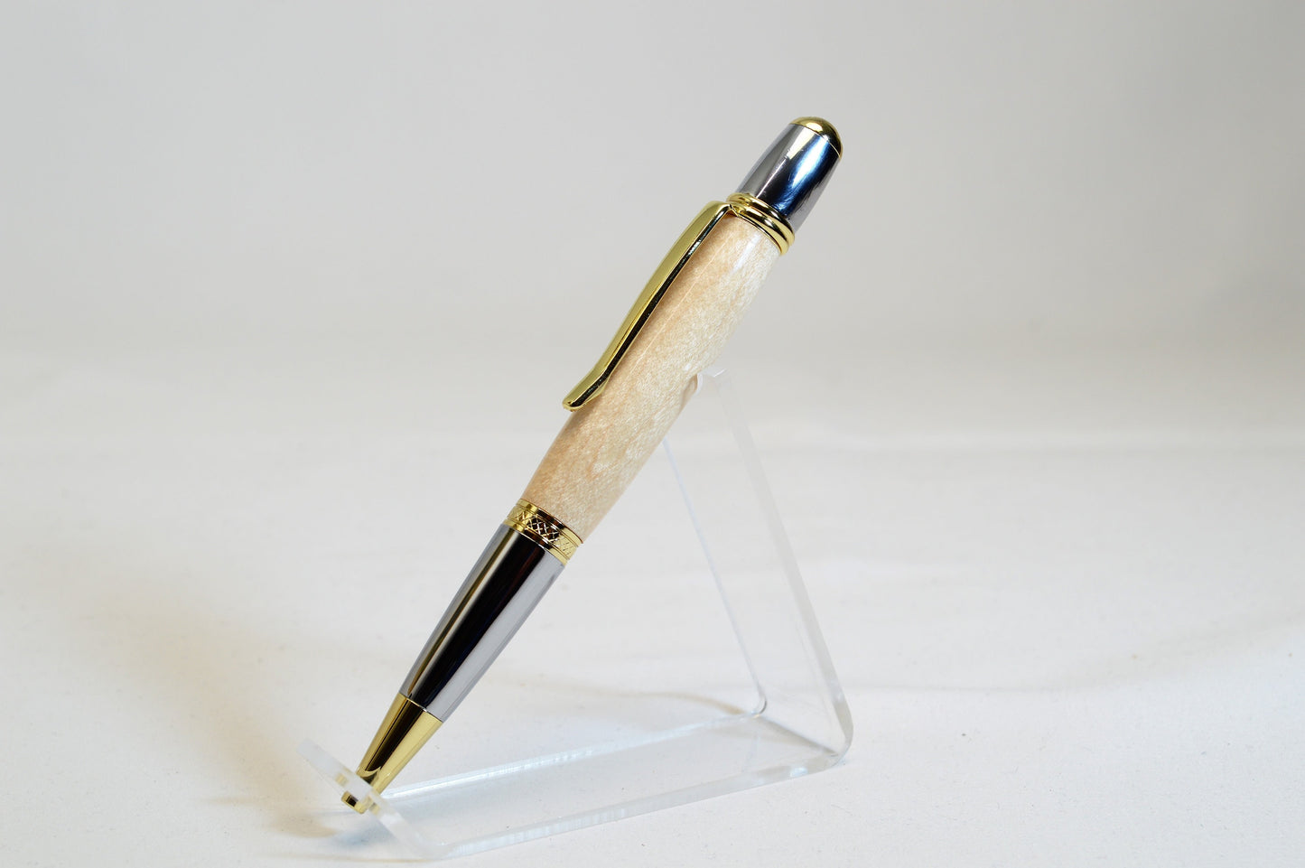 Handcrafted Pen Made From Syracuse University Carrier Dome Wooden Basketball Court