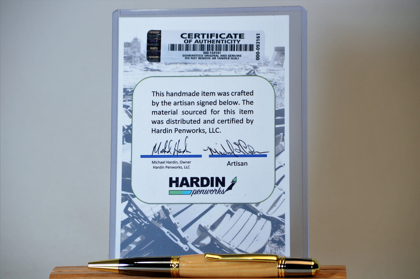Handcrafted Pen Made From University of North Carolina Carmichael Arena Wooden Basketball Court