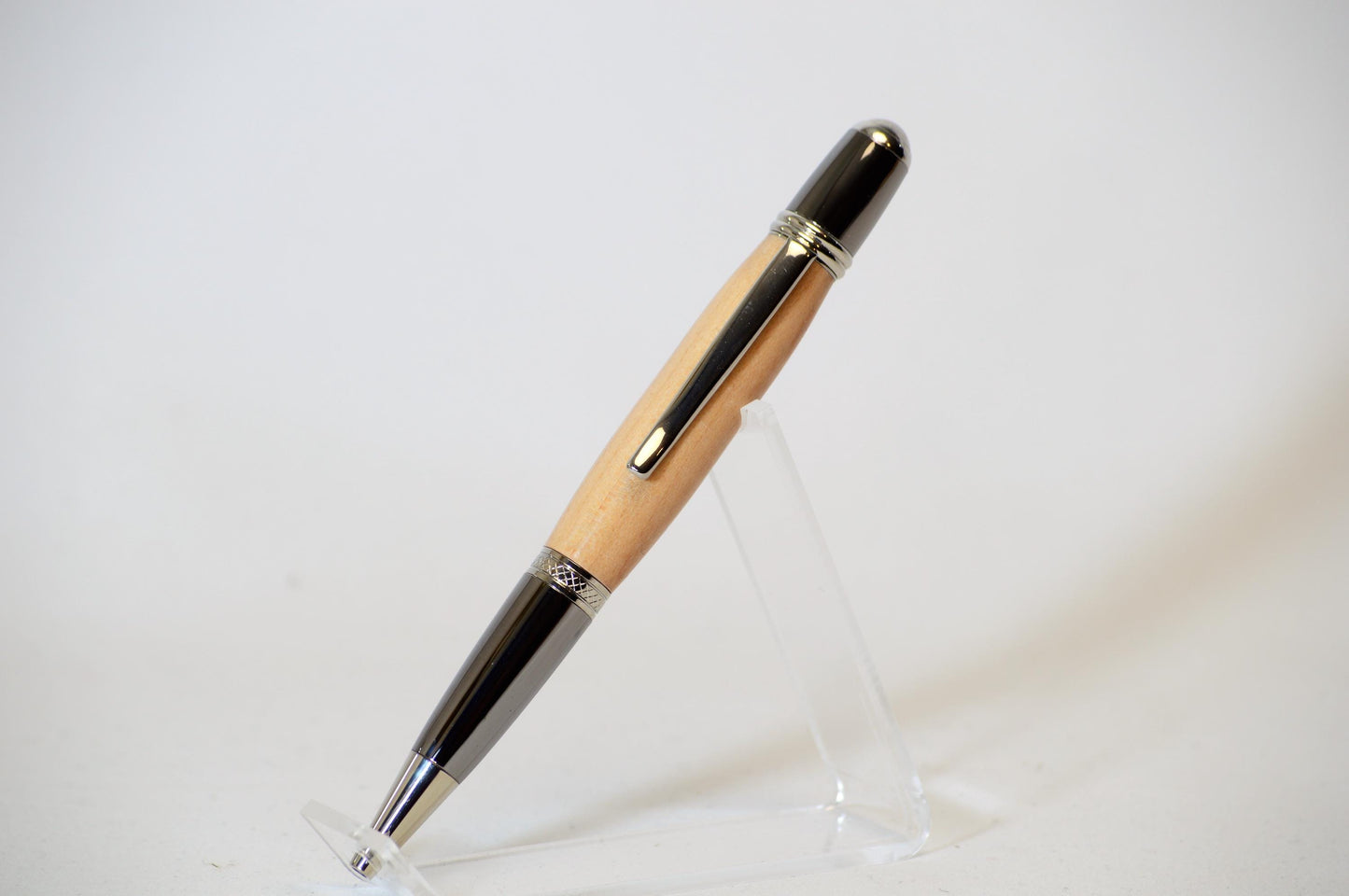 Handcrafted Pen Made With Wood From North Carolina State University Reynolds Coliseum Basketball Floor