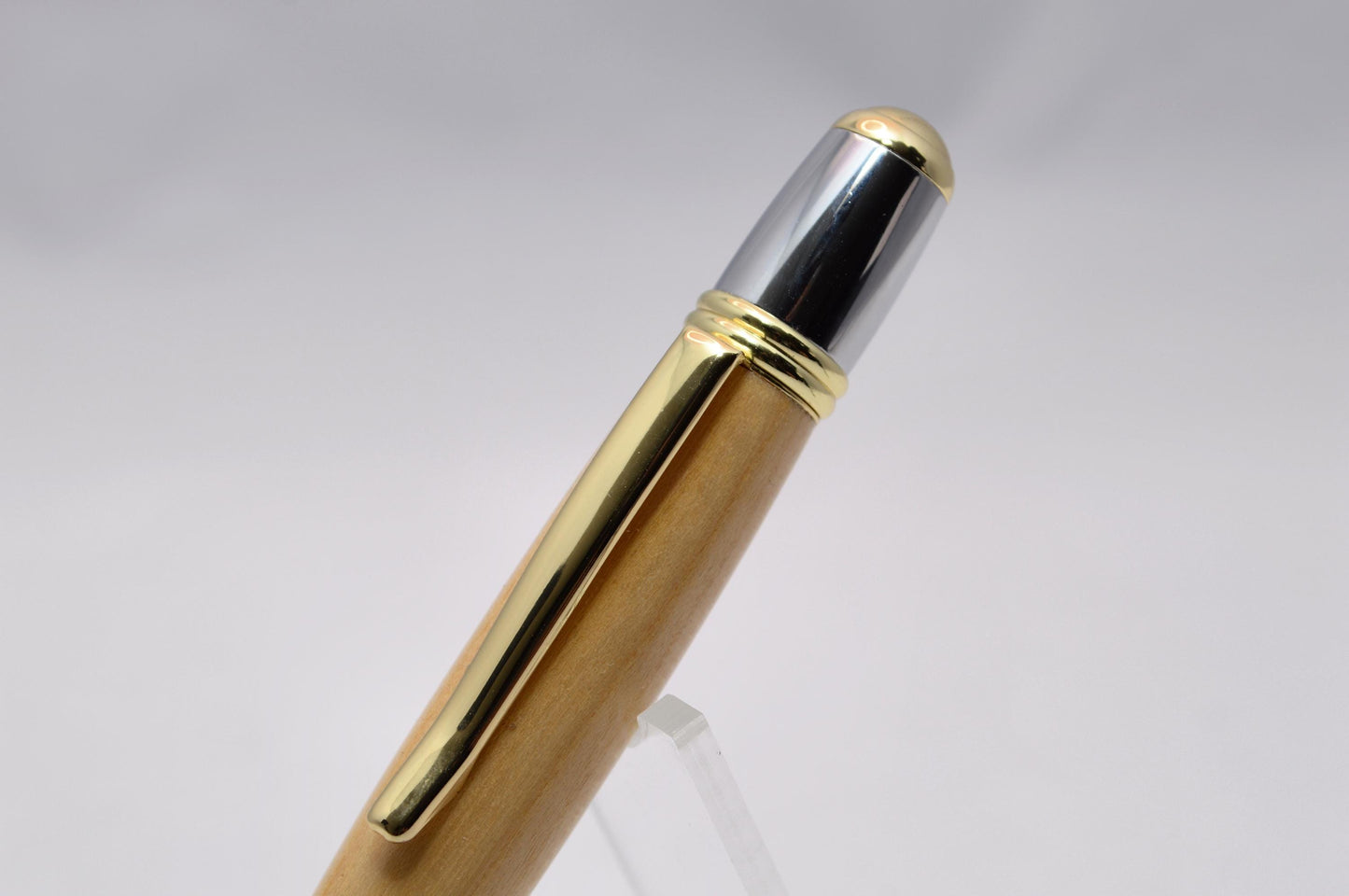 Handcrafted Twist Pen Made From the Wooden Seats of Michigan State Macklin Stadium
