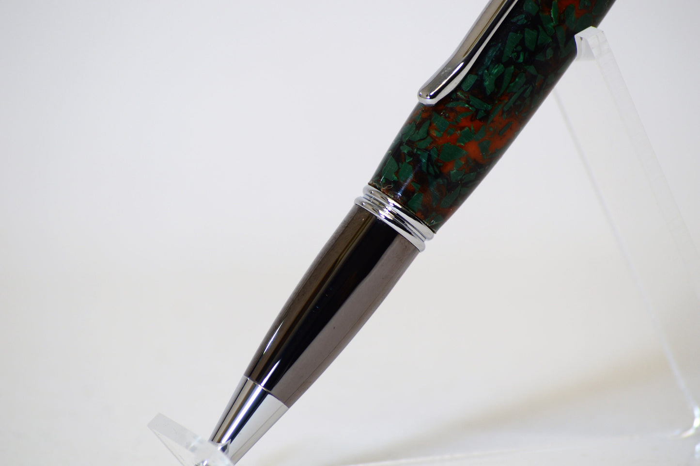 Handcrafted Pen Made From Baltimore Orioles Oriole Park - Camden Yards Plastic Stadium Seat