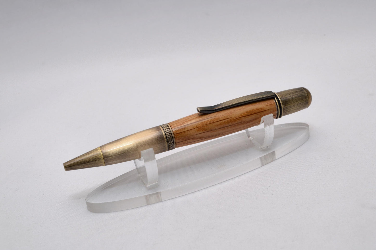 Handcrafted Twist Pen from Authentic Johnnie Walker Whiskey Barrel Wood