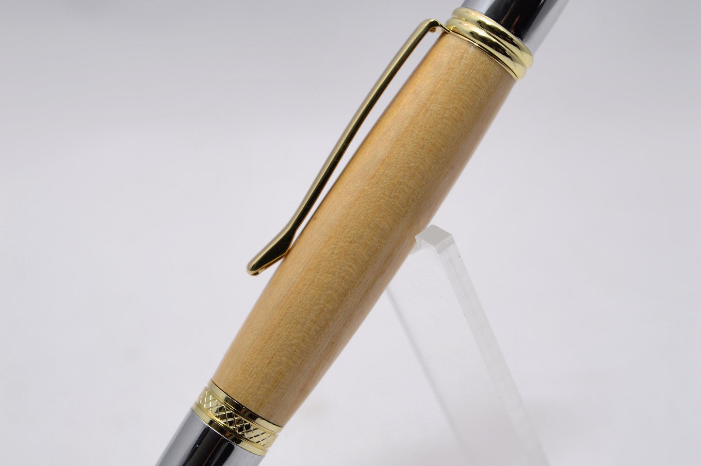 Handcrafted Twist Pen Made From the Wooden Seats of Michigan State Macklin Stadium
