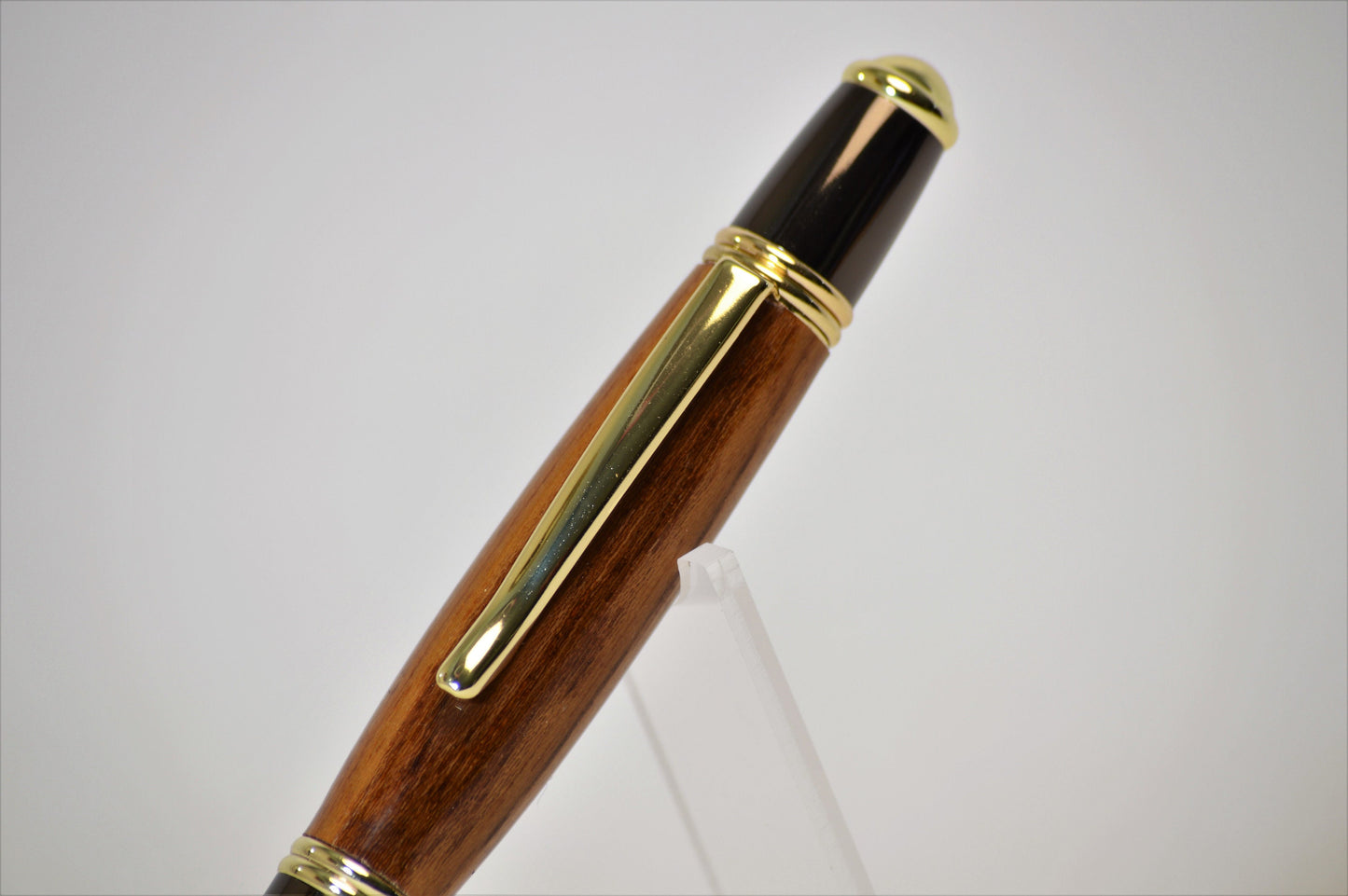 Handcrafted USS Wisconsin Battleship - Gold and Gunmetal Twist Pen