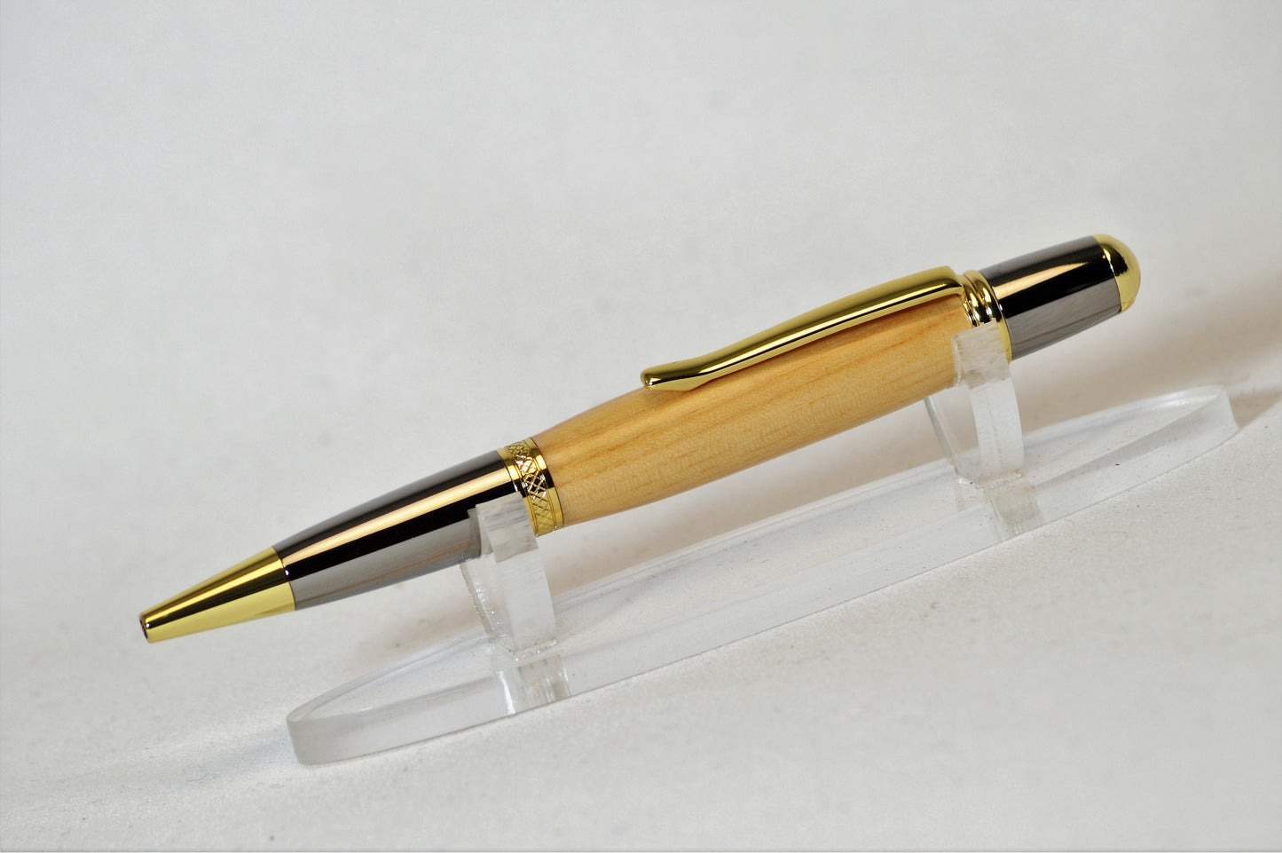 Handcrafted Pen Made From University of North Carolina Carmichael Arena Wooden Basketball Court