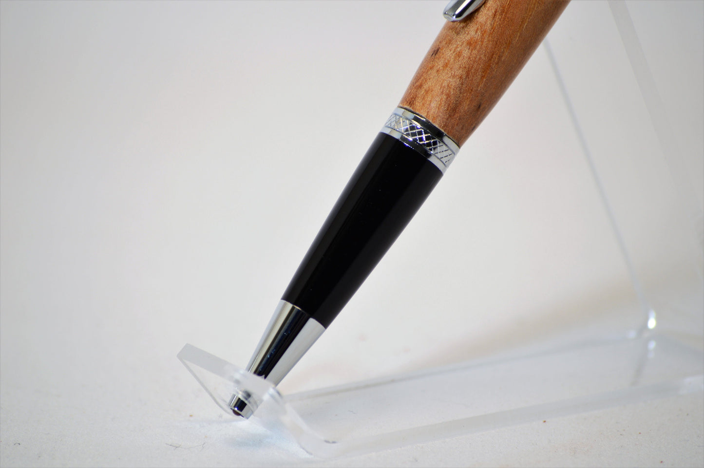 Handcrafted Twist Pen Made From A 1933 Dodge Eight Wooden Hickory Wheel Spoke