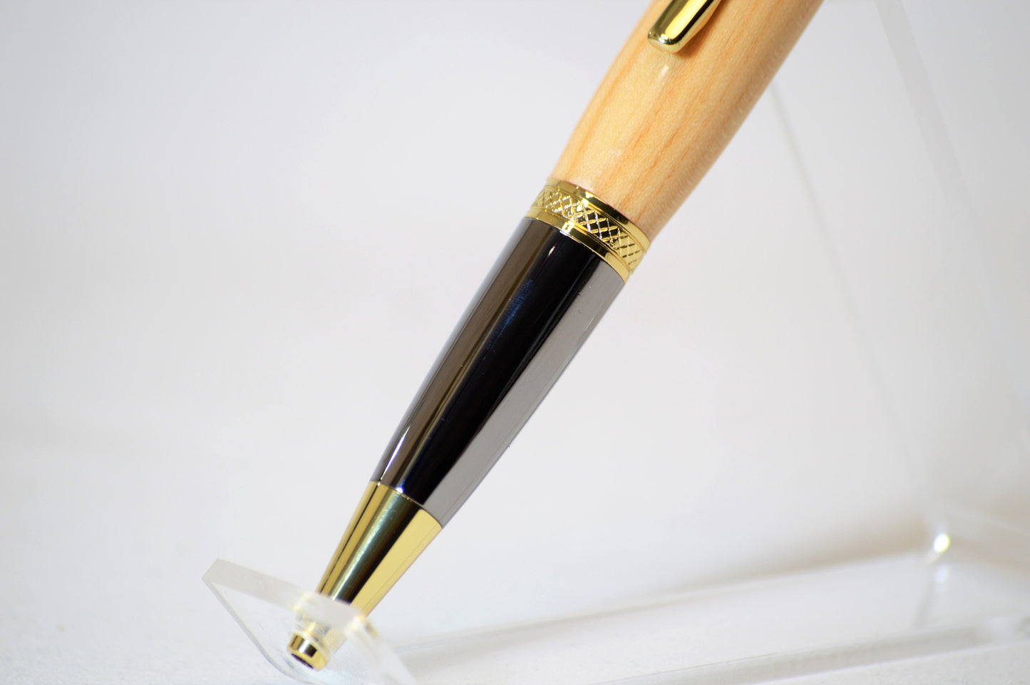 Handcrafted Pen Made From University of North Carolina Carmichael Arena Wooden Basketball Court