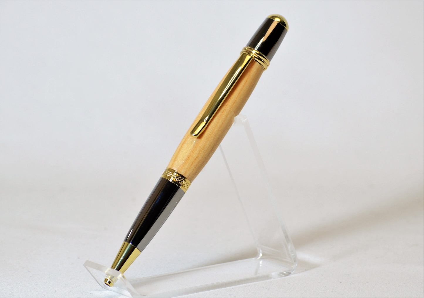 Handcrafted Pen Made From University of North Carolina Carmichael Arena Wooden Basketball Court