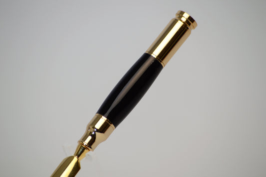 Indian River Buffalo Horn Bullet Letter Opener in Gold Finish