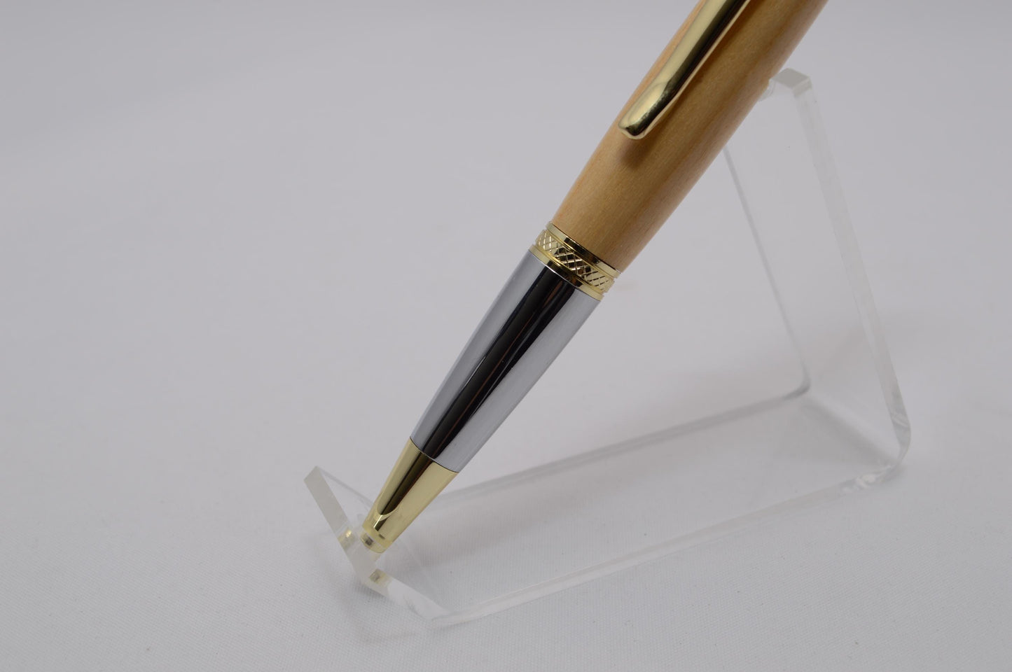 Handcrafted Twist Pen Made From the Wooden Seats of Michigan State Macklin Stadium