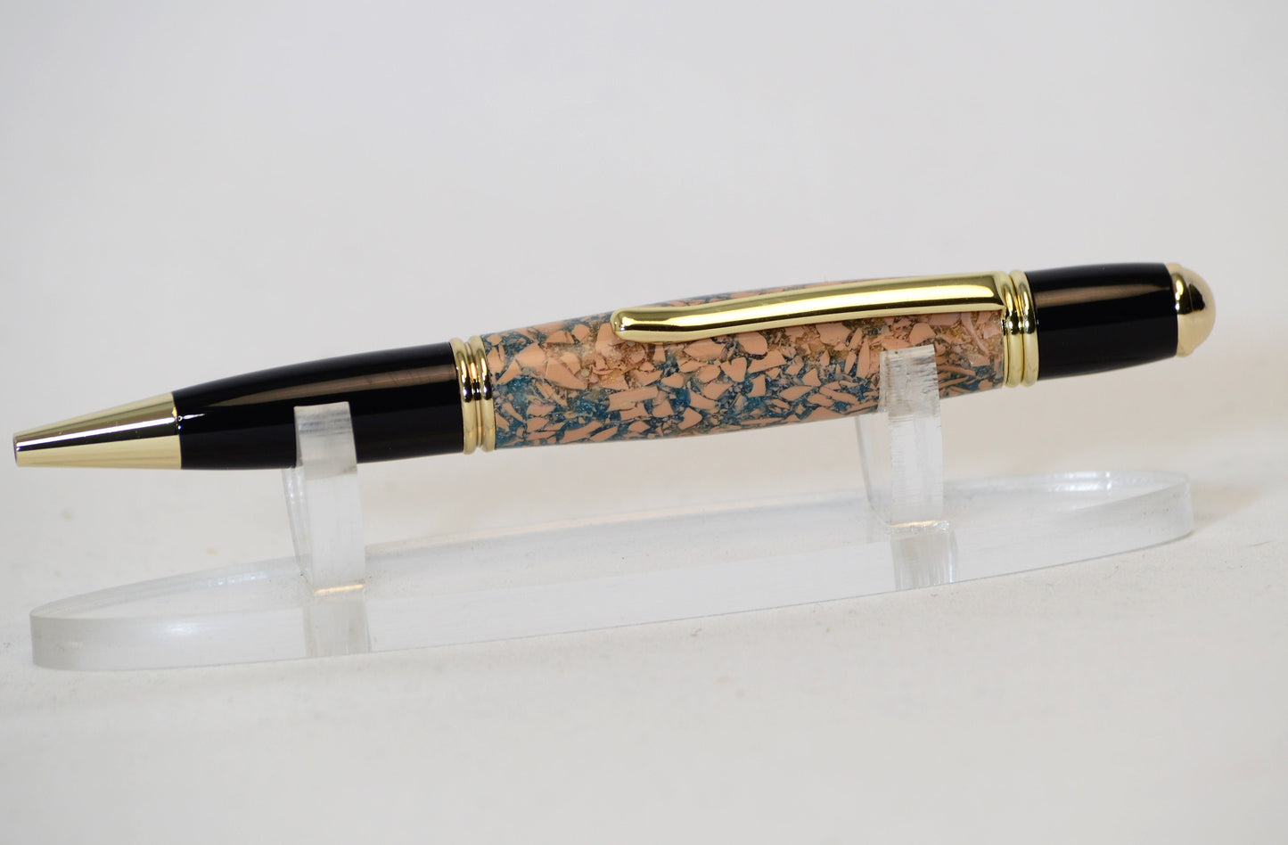 Handcrafted Pen Made From UCLA Los Angeles Coliseum Plastic Stadium Seats