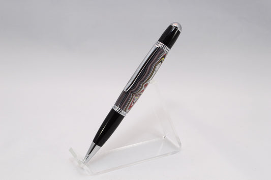 Fordite Twist Pen Made With Jeep Fordite From The Jeep Plant in Toledo Ohio