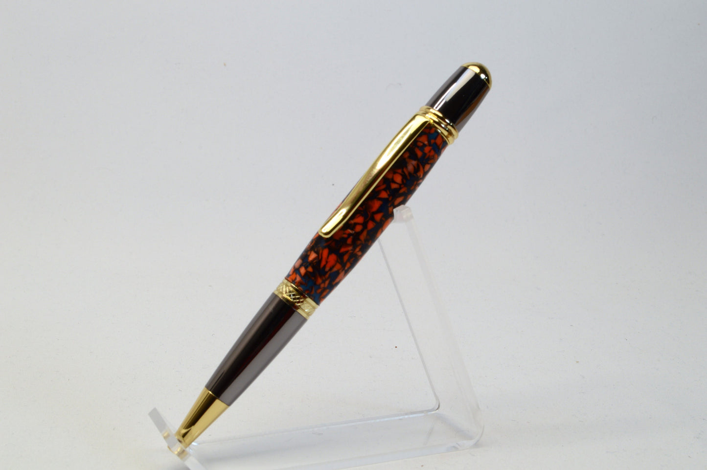 Handcrafted Pen Made From Denver Broncos Mile High Stadium Plastic Stadium Seat