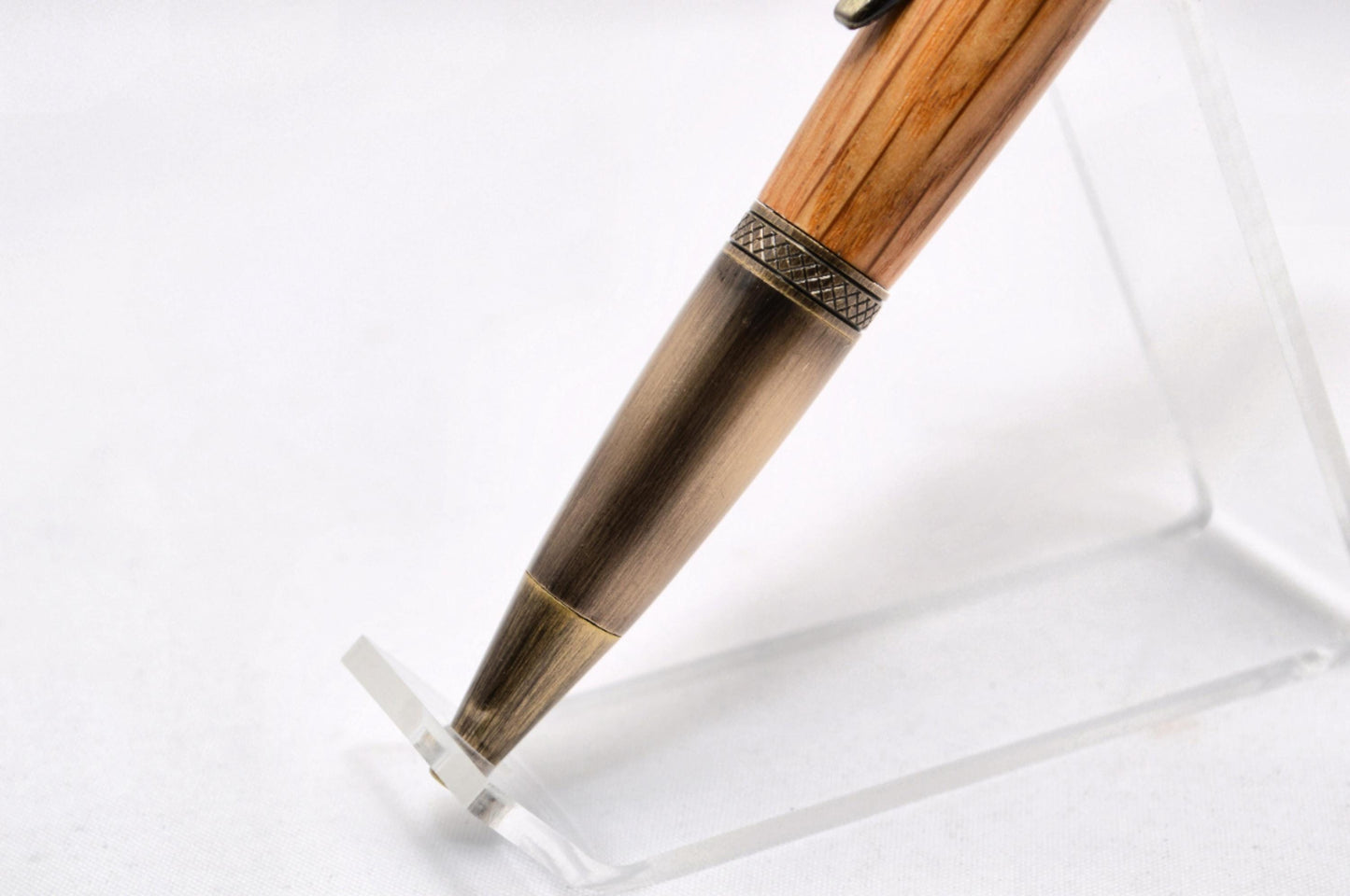 Handcrafted Twist Pen from Authentic Johnnie Walker Whiskey Barrel Wood