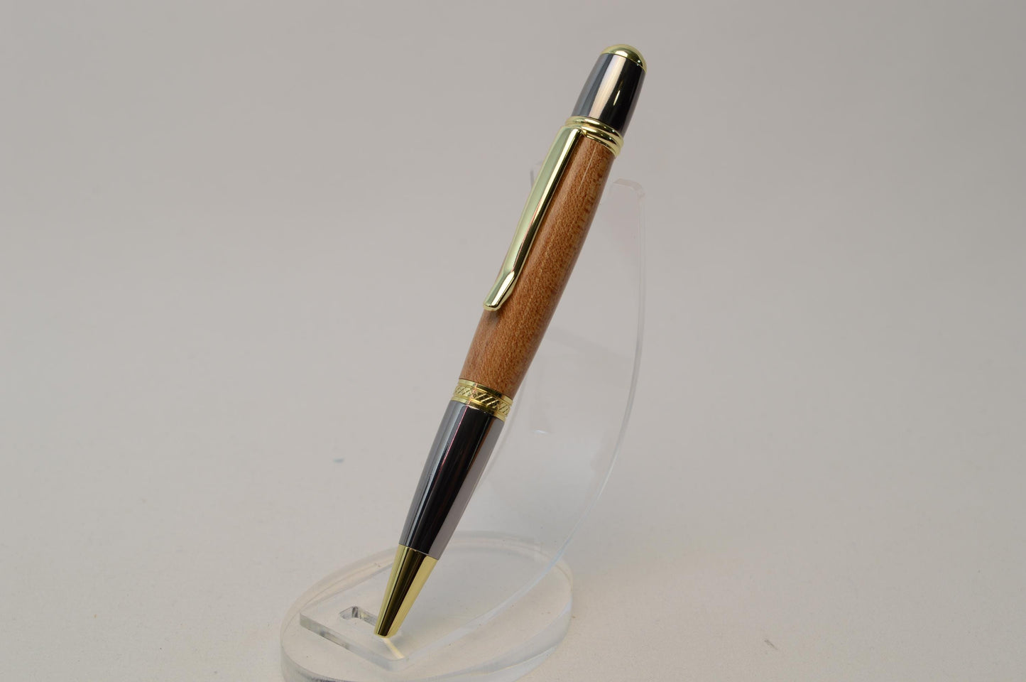 Handcrafted Pen Made From Wooden Stadium Seat of Wake Forest Winston-Salem Memorial Coliseum