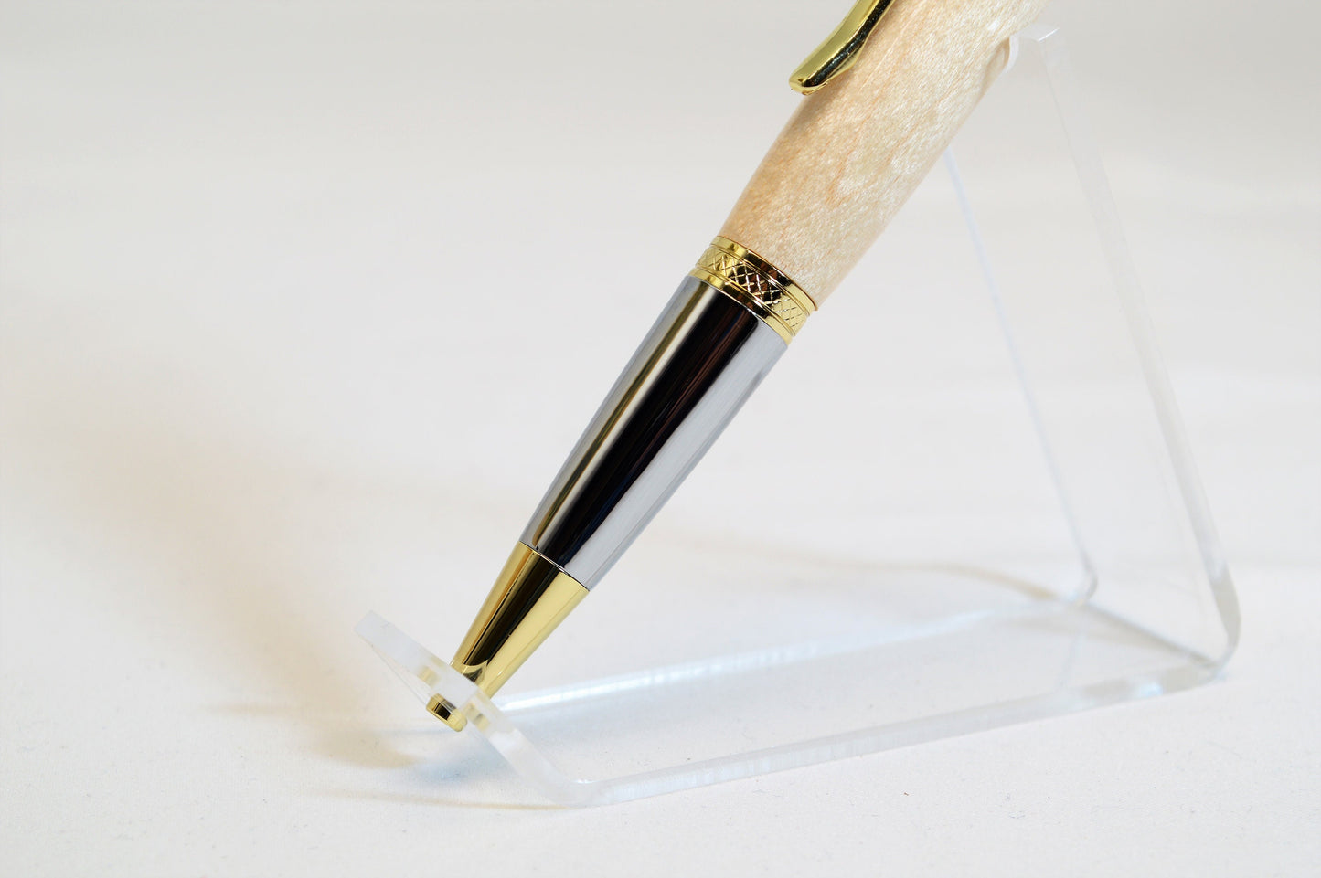 Handcrafted Pen Made From Syracuse University Carrier Dome Wooden Basketball Court