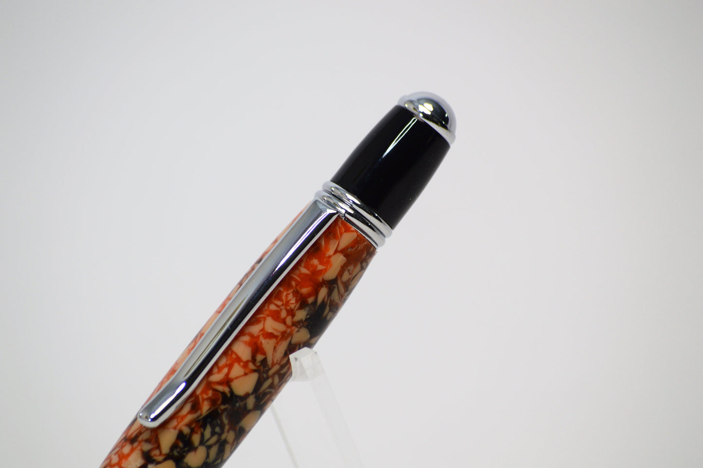 Handcrafted Pen Made From Oklahoma State Boone Pickens Plastic Stadium Seats