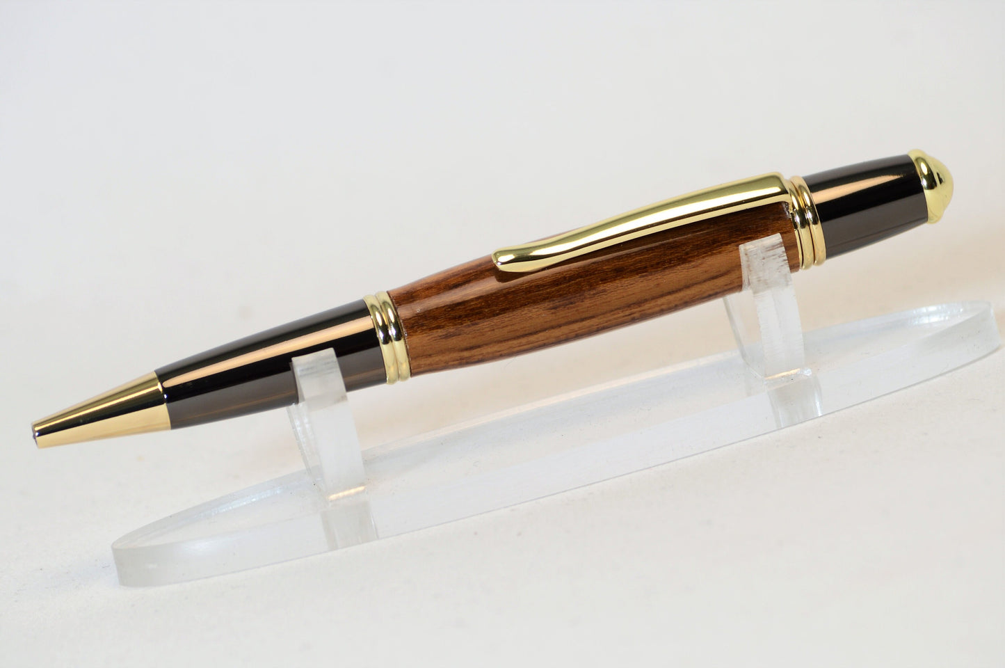 Handcrafted USS Wisconsin Battleship - Gold and Gunmetal Twist Pen