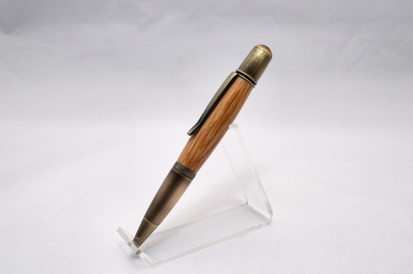 Handcrafted Twist Pen from Authentic Johnnie Walker Whiskey Barrel Wood
