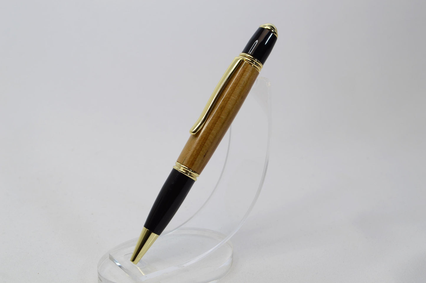 Handcrafted Pen Made with Wildcat Roller Coaster Wood Recycled from Hershey Park Thrilling Attraction