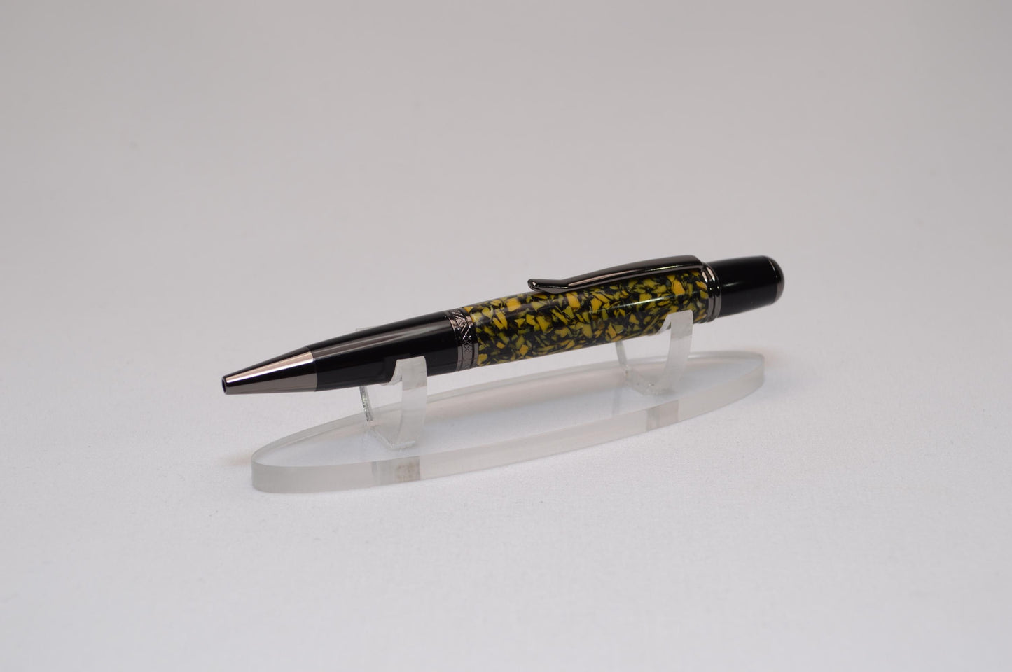Handcrafted Twist Pen Made From The Plastic Seats of Three Rivers Stadium Pittsburg