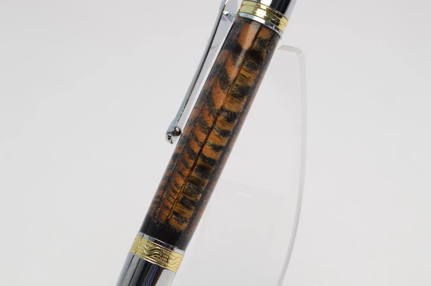 Pen Made From Pieces of Wood From The Goonies House in Astoria, Oregon Cast in Acrylic