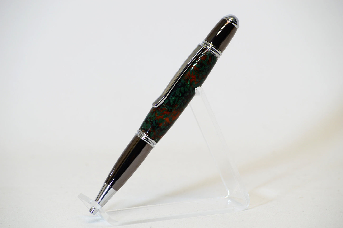 Handcrafted Pen Made From Baltimore Orioles Oriole Park - Camden Yards Plastic Stadium Seat