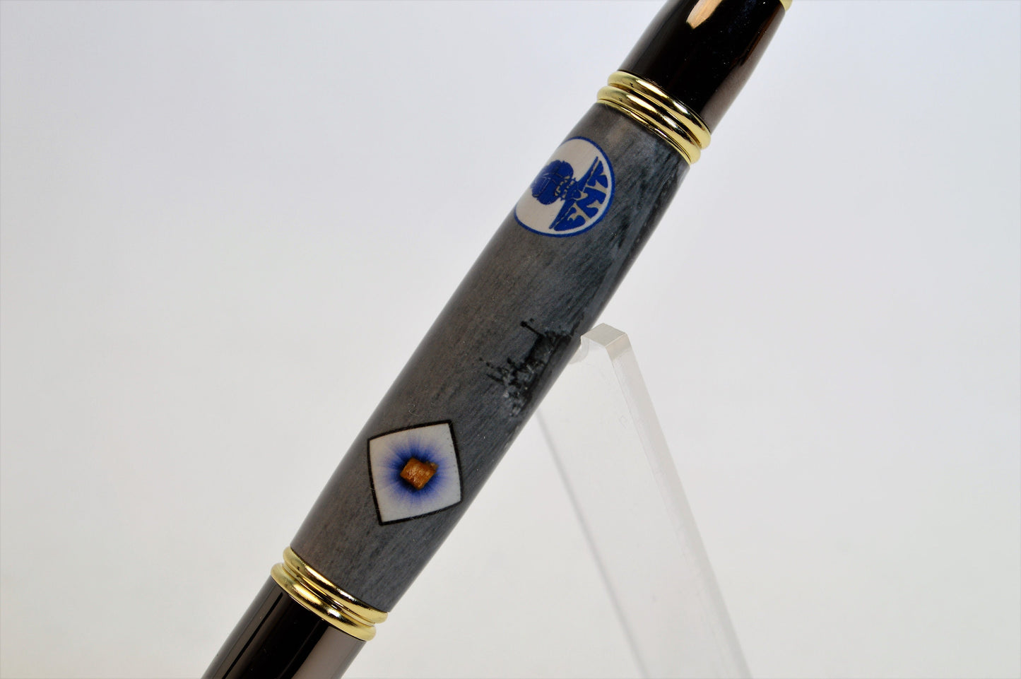 Handcrafted USS Enterprise CV-6 Twist Pen