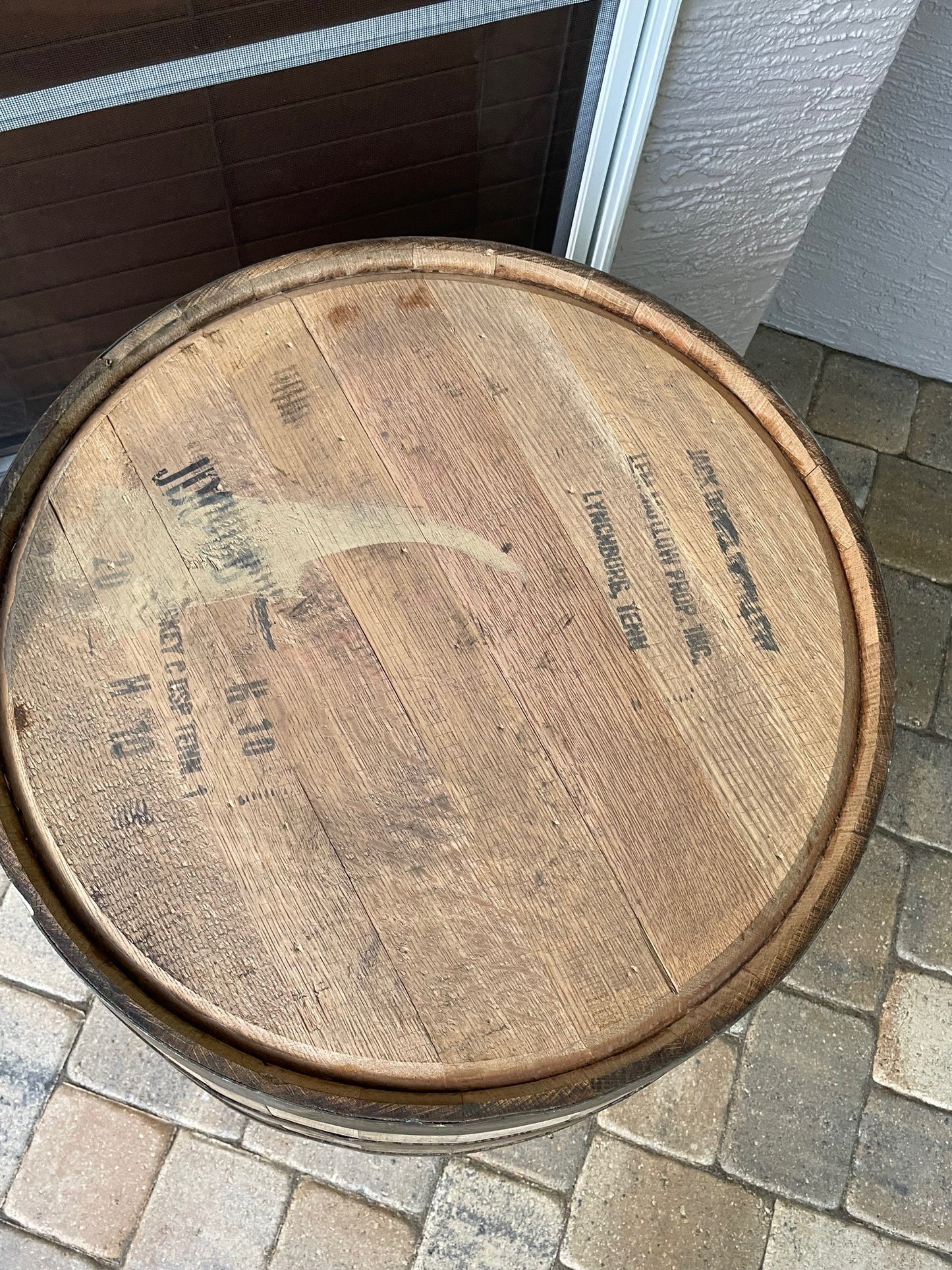 Wooden Oak Whiskey Barrel Fresh From America's Favorite Distillery