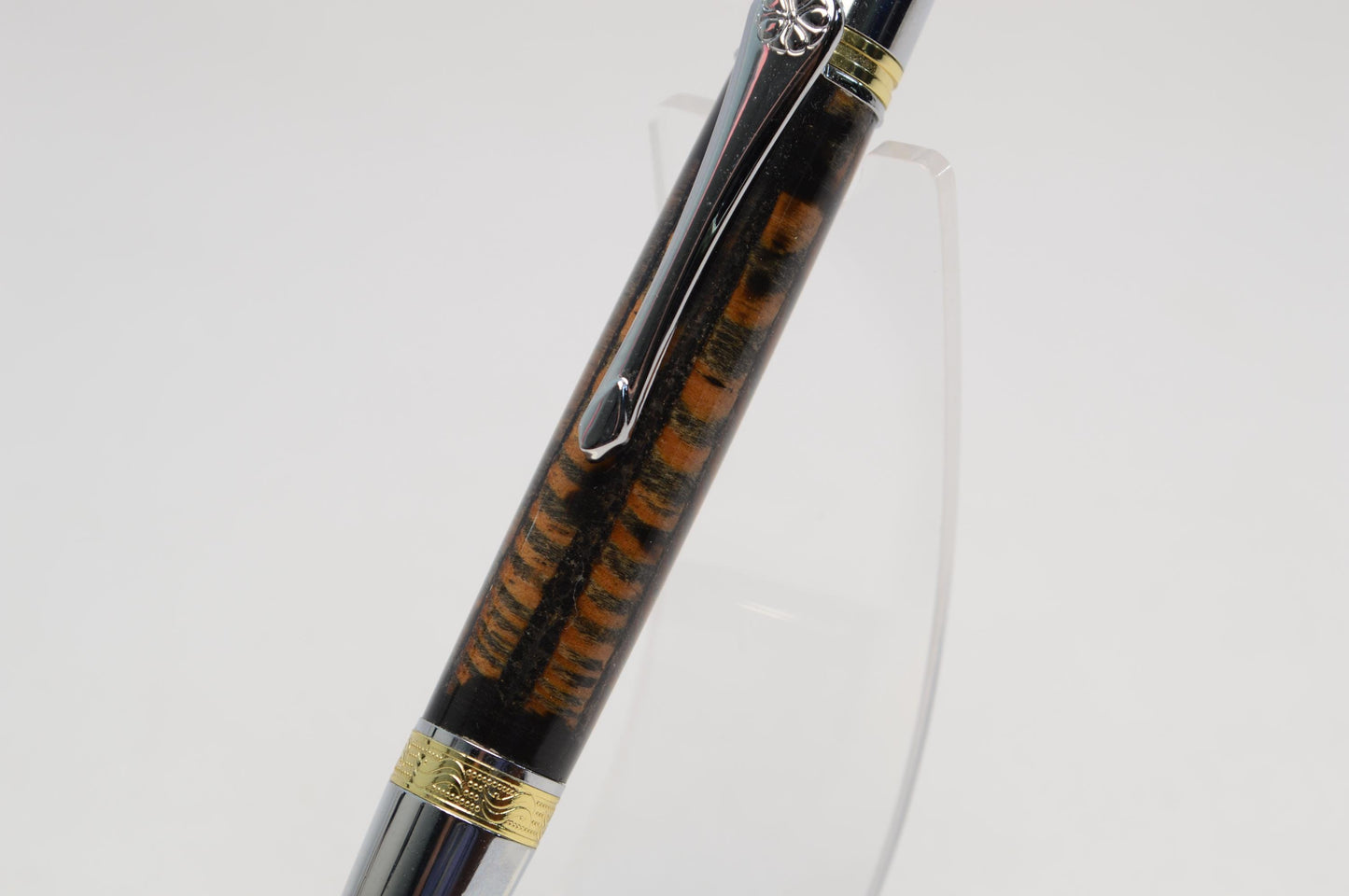 Pen Made From Pieces of Wood From The Goonies House in Astoria, Oregon Cast in Acrylic