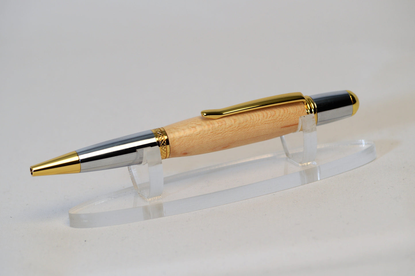 Handcrafted Pen Made From The LA Lakers The Forum Basketball Court Wood