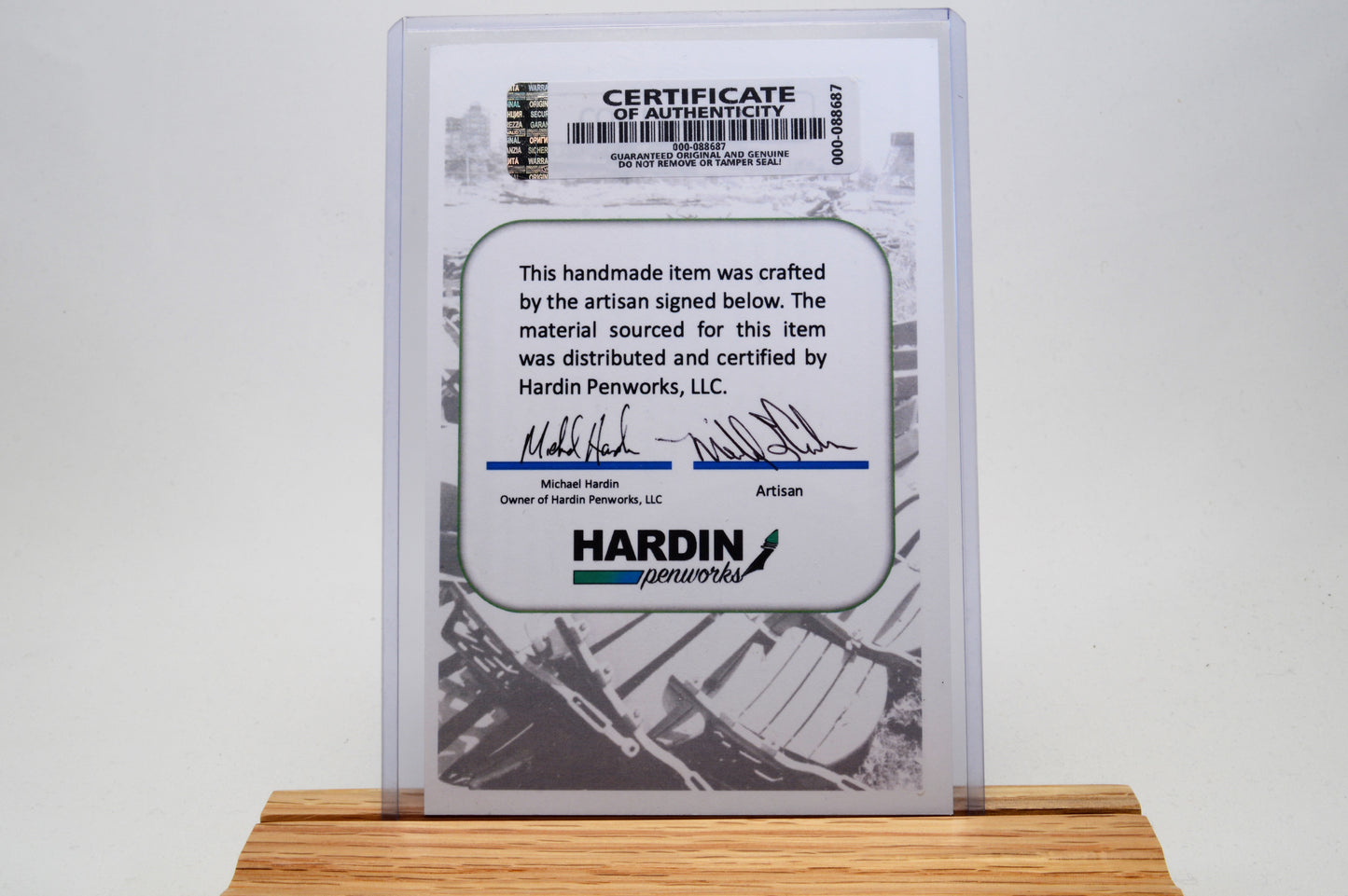 Twist Pen Made From the Plastic Seats of Auburn University's Auburn Arena