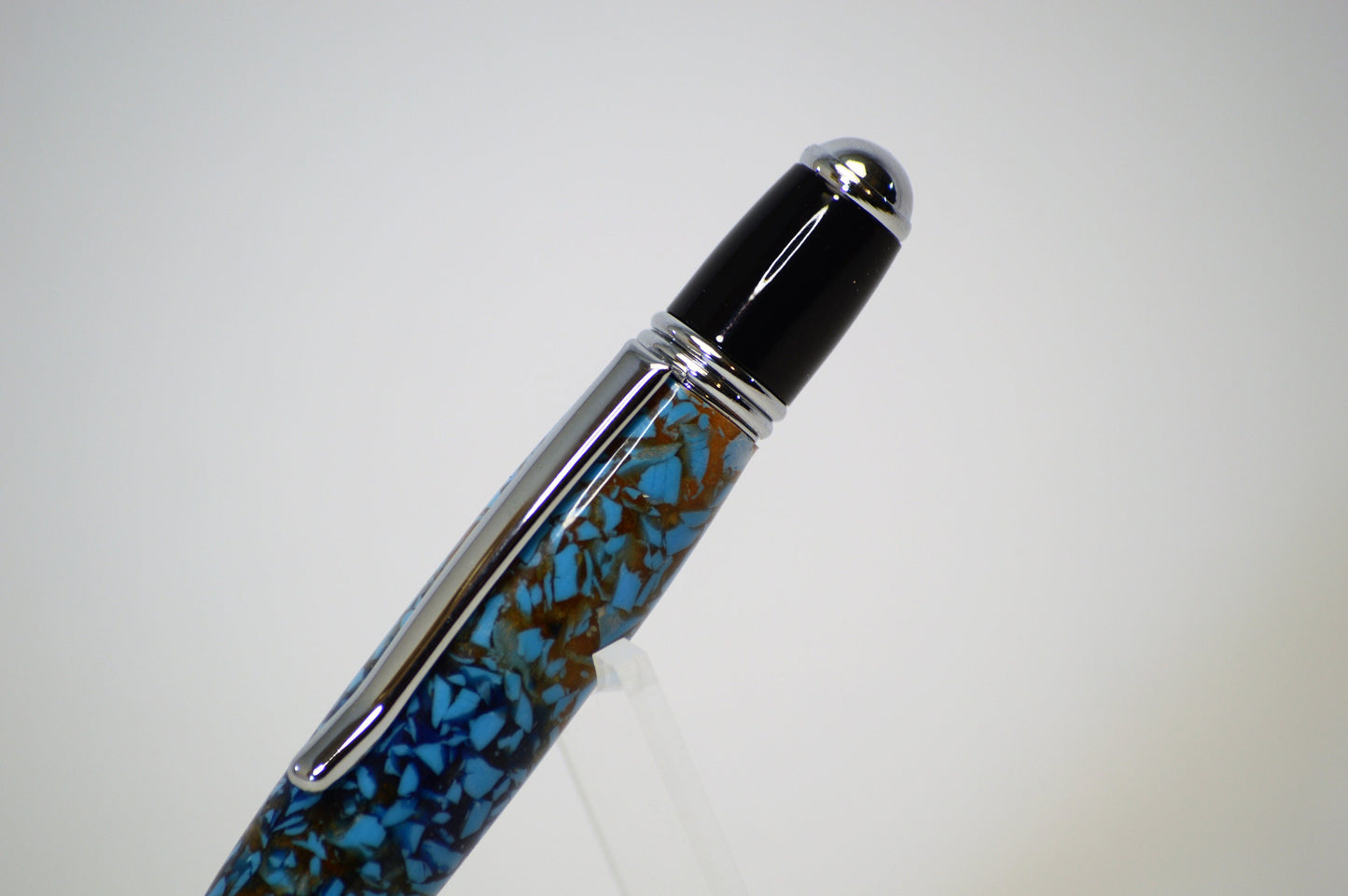 Handcrafted Twist Pen Made from Chicago Bears Soldier Field Plastic Stadium Seats