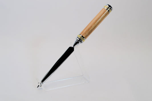 Majestic Handmade Jack Daniels Letter Opener - Gold and Chrome