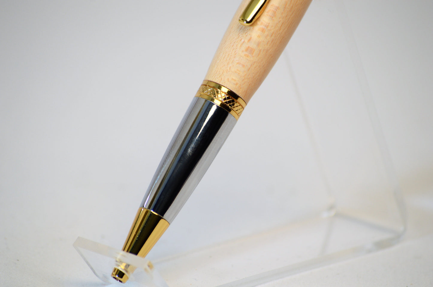 Handcrafted Pen Made From The LA Lakers The Forum Basketball Court Wood