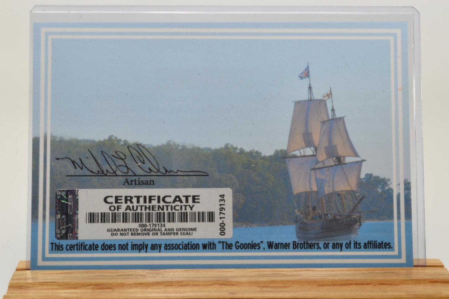 Twist Pen Made With Wood From The Goonies House in Astoria, Oregon