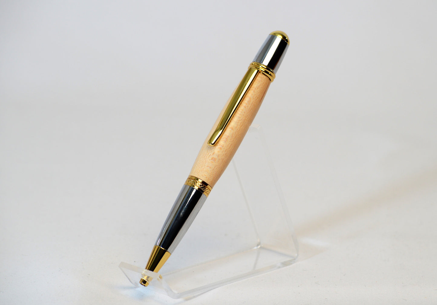 Handcrafted Pen Made From The LA Lakers The Forum Basketball Court Wood