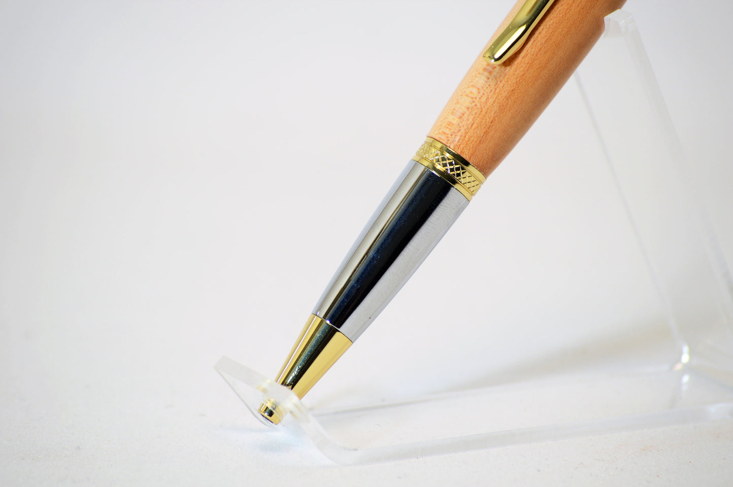Handcrafted Pen Made From A Brooklyn Dodgers Ebbets Field Wooden Stadium Seat