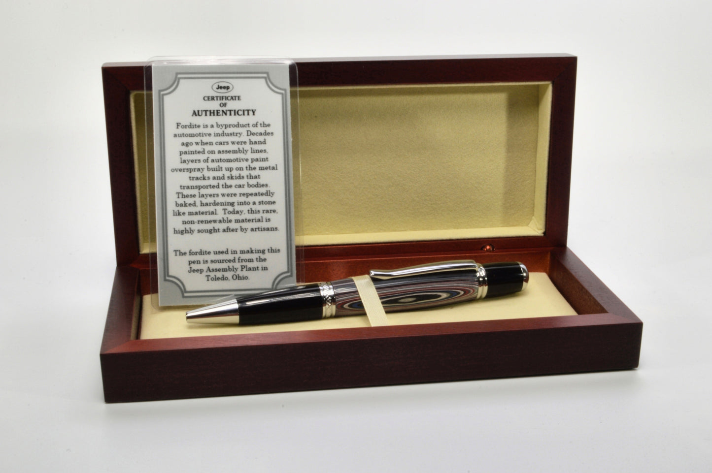 Fordite Twist Pen Made With Jeep Fordite From The Jeep Plant in Toledo Ohio