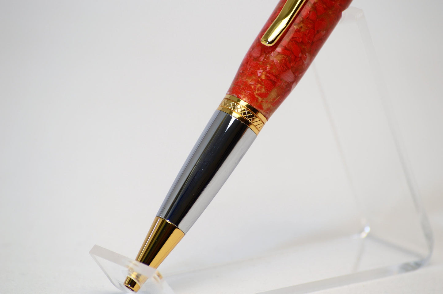 Handcrafted Pen Made From Kanas City Chiefs Arrowhead Stadium Seat