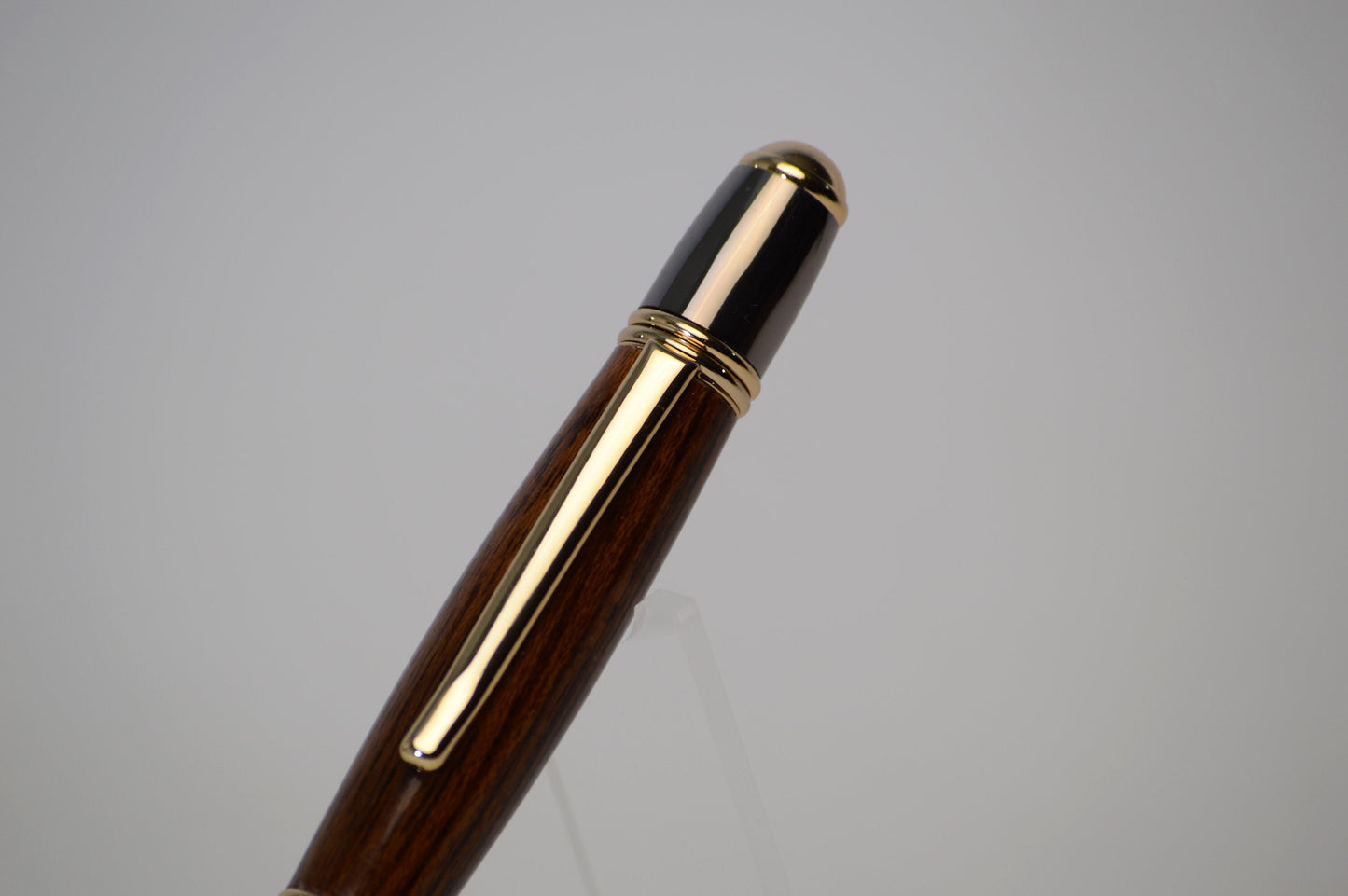 Handcrafted USS New Jersey Battleship - Classic Gold and Gunmetal Twist Pen Made From Wood From the Battleship USS New Jersey.