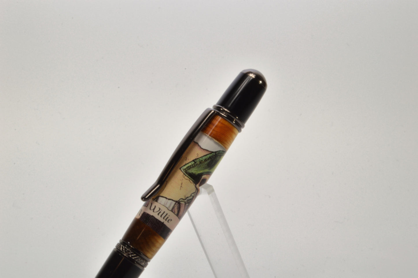 Twist Pen Made With Wood From The Goonies House in Astoria, Oregon