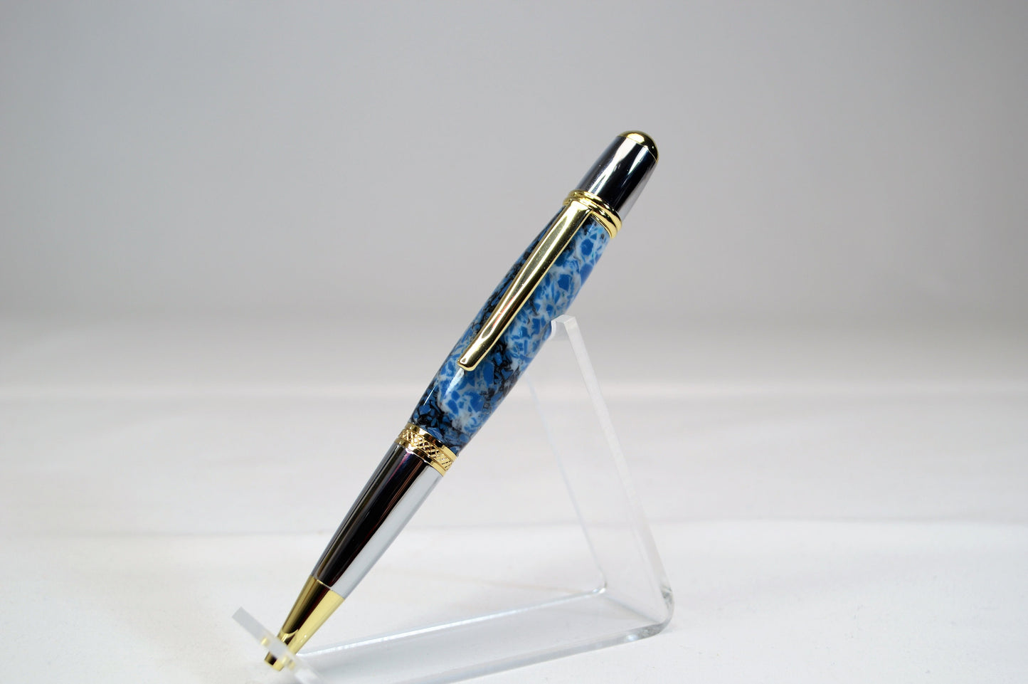Handcrafted Pen Made From Tampa Bay Lighting's Amalie Arena Plastic Stadium Seat