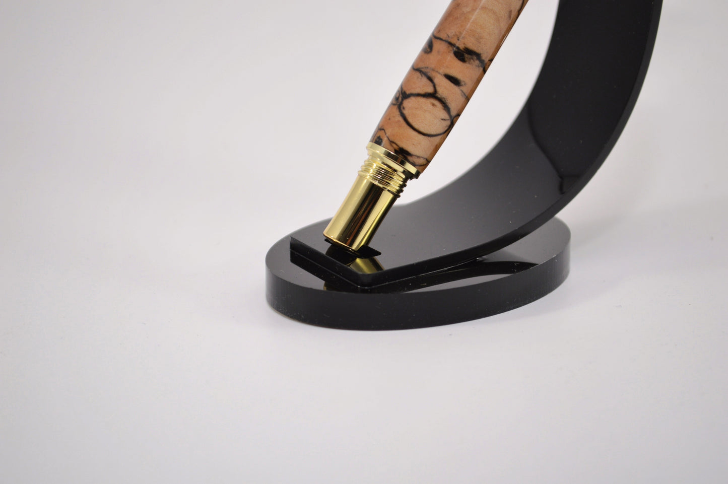 Handcrafted Rollerball Pen in Gold Finish Made From Spalted Maple