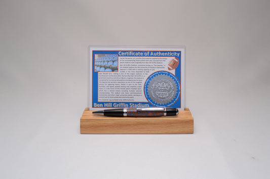 Handcrafted Twist Pen Made From The Plastic Seats of Ben Hill Griffin Stadium University of Florida