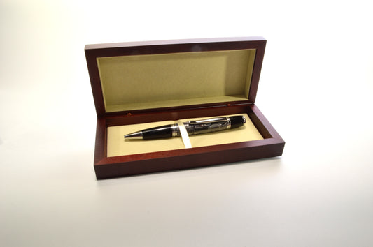 Fordite Twist Pen Made With Fordite From The Ford Plant in Wayne Michigan