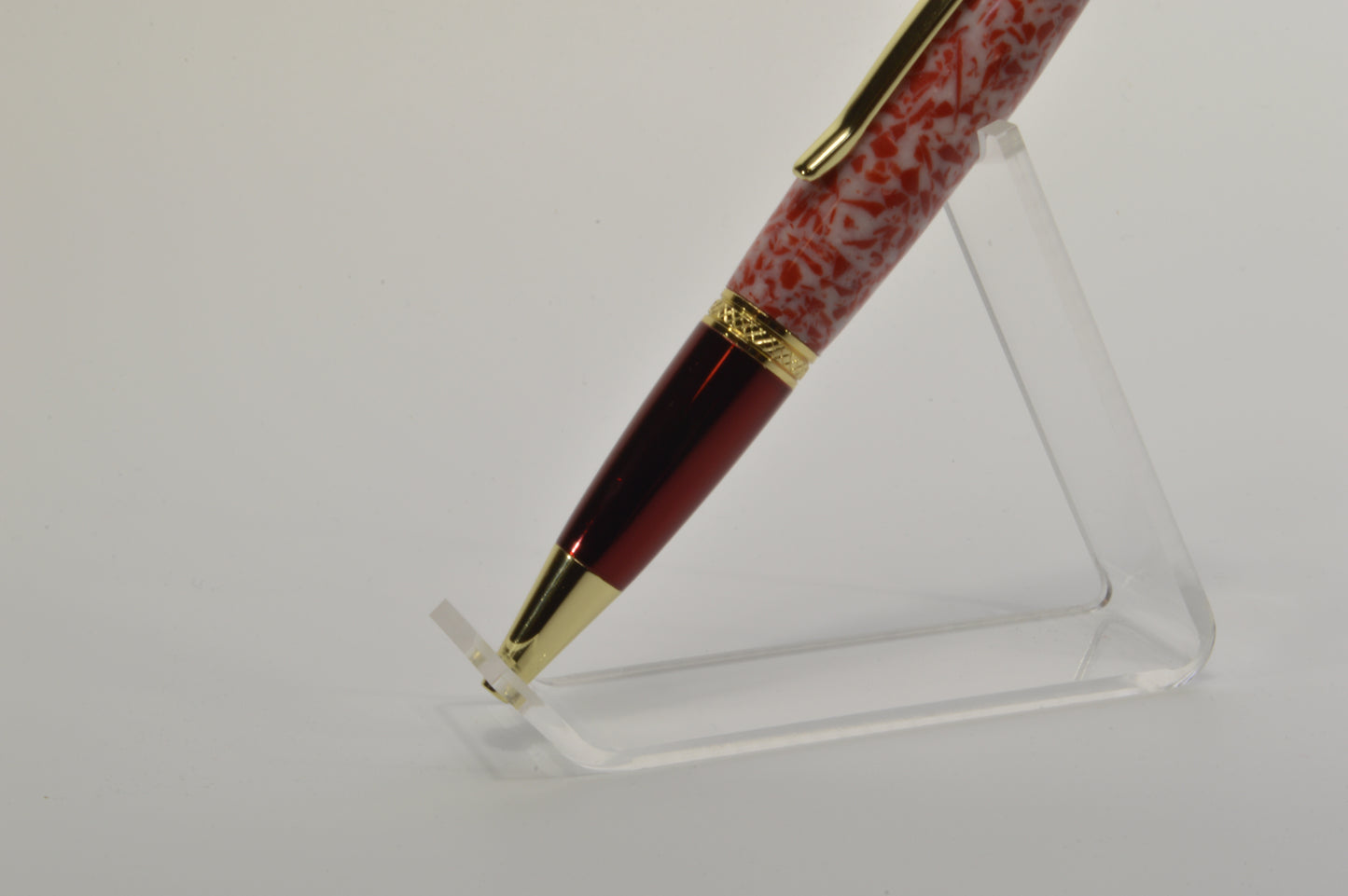 Handcrafted Pen Made From University of Arkansas Razorback Stadium Plastic Stadium Seats