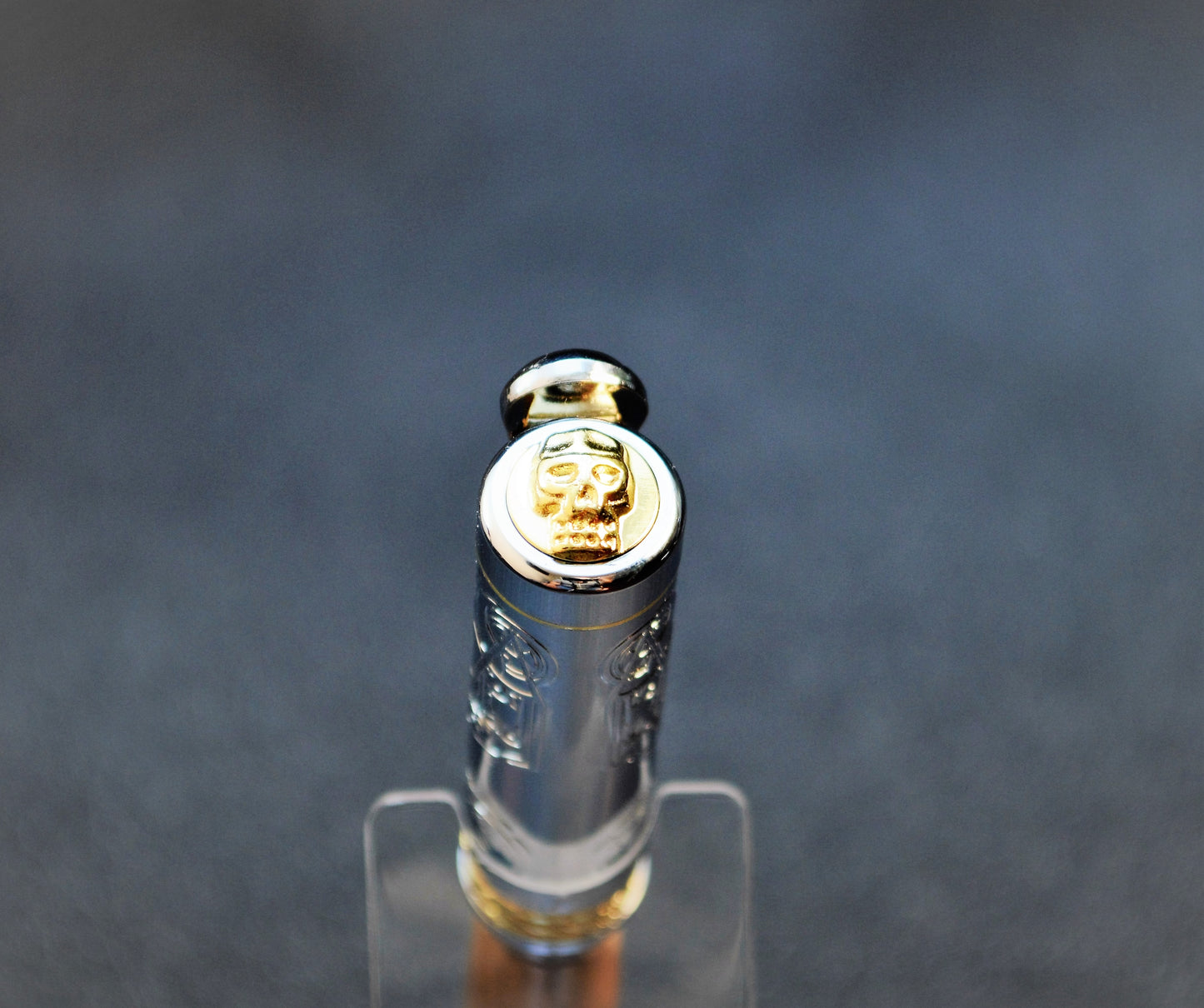 Motorcycle Pen Made with Oak From A Used Whiskey Barrel