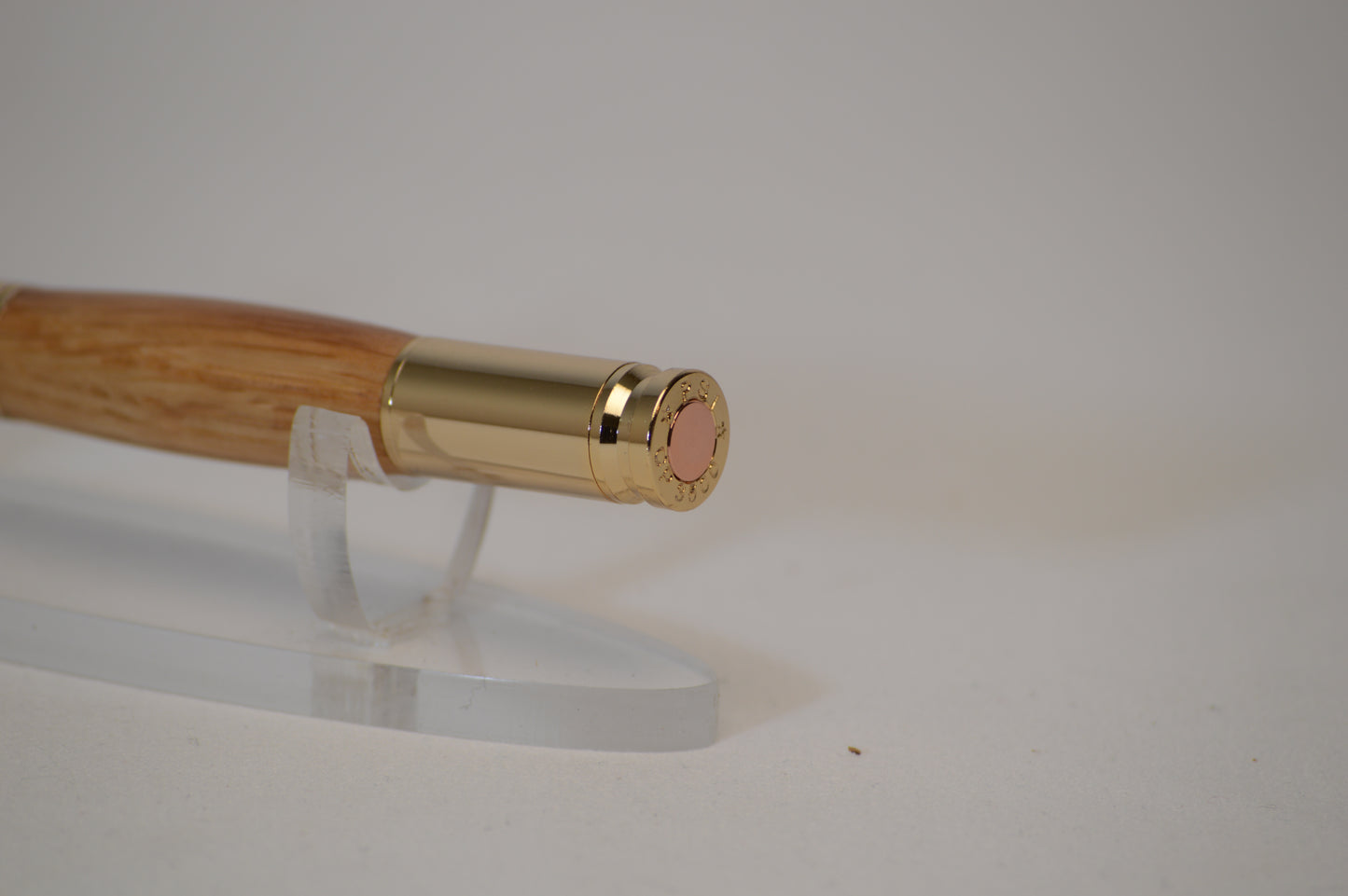 Whiskey Barrel Bullet Letter Opener in Gold Finish
